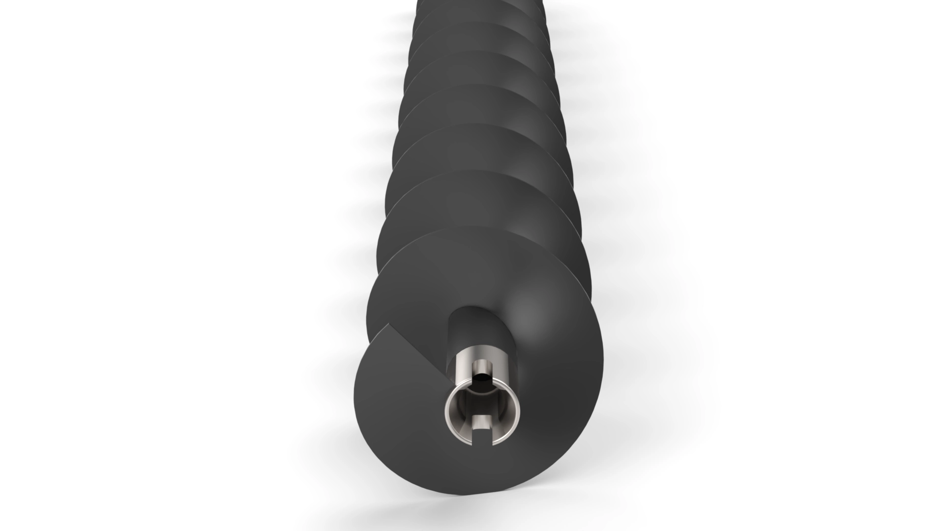 Grain Tank Auger for Combine Harvester - front view